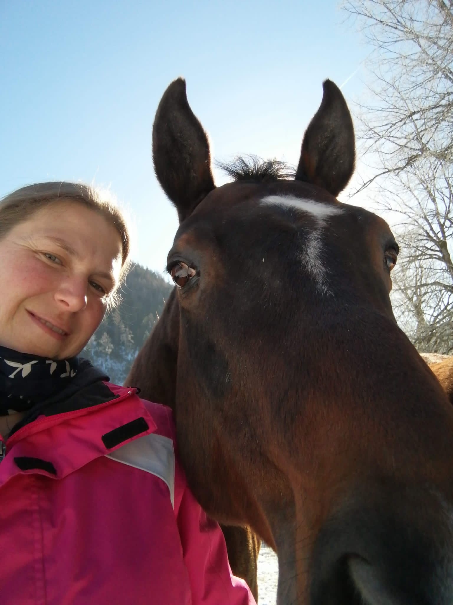 Sandra mit Pferd 2